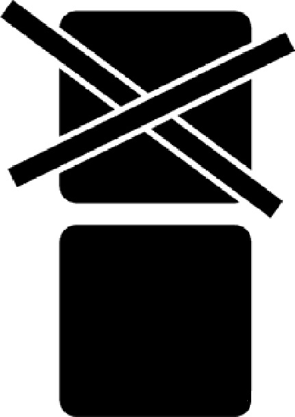 Знак не штабелировать картинка